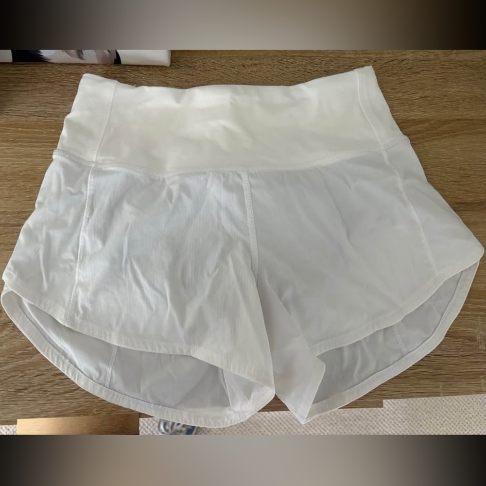 Lululemon Speed Up High Rise Lined 4" Shorts